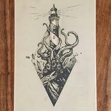 Pin By Cute Draw On Notebook Art Monster Tattoo Kraken Tattoo Nautical Tattoo