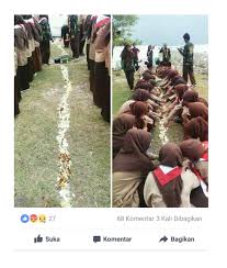 Foto Pramuka yang Viral ini Ternyata di Kronjo - Banten Hari Ini