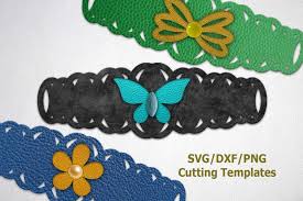 Free Leather Cuff Bracelet Svg Dxf Files For Laser Cut Jewelry Templates Crafter File Download Best Free 16895 Svg Cut Files For Cricut Silhouette And More