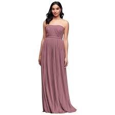 David S Bridal Long Mesh Style Your Way 6 Tie Bridesmaid Dress Style F19515 Review Formal Dresses For Women Bridesmaid Dress Styles Prom Dresses
