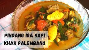 Resep Pindang Iga Sapi Khas Palembang Youtube Masakan Indonesia Resep Masakan