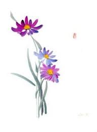 Flower Tattoo Aster Flower Clipart September Aster Flower Drawing Aster Flower Tattoos Birth Flower Tattoos Birth Month Flowers