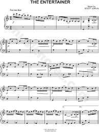 Uploaded on oct 31, 2015. The Entertainer From The Sting Sheet Music Easy Piano Piano Solo In C Major Transposable Download Print Sku Mn0089967