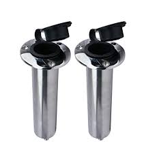 Tips and tricks to avoid pitfalls. Isure Marine 2pcs Boat Stainless Steel Fishing Rod Holder Flush Mount 90 Degree With Rubber Cap Liner And Gasket Pricepulse