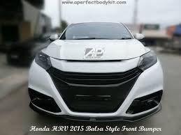 Spotted during its tvc shooting. Honda Hrv 2015 Balsa Style Front Bumper Honda Hrv Honda Hrv