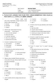 Jawaban simulasi digital kelas 10. Contoh Soal Simdig Kelas 10 Semester 2 Cara Golden