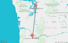 This is equivalent to 92 kilometers or 50 nautical miles. Portland To Seattle Train Amtrak Tickets 27 Wanderu