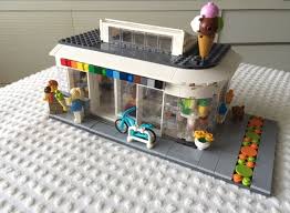 My Ice Cream Parlor Shop Lego Cool Lego Creations Legos