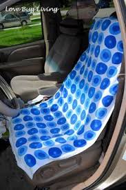 Love Bug Living Towel Car Seat Cover Turn A Beach Towel Into A Car Seat Cover To Protect From Really Hot Car Interiors Or Just To Protect Car Seats Car