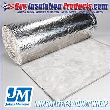 Advantages include assured uniformity of insulation, permanent protection of insulation by encasement on both id and od by a frp shell, permanent vapor barrier to prevent moisture from condensing within the insulation, and superior. Fiberglass Duct Wrap Fsk Duct Wrap Insulation