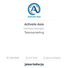 Alpha utama mandiri adalah perusahaan yang sedang berkembang yang bergerak di bidang mesin perkayuan membutuhkan beberapa tenaga kerja yang dinamis dan berkarakter sebagai berikut. Lowongan Kerja Telemarketing Di Activate Asia Jakartakerja