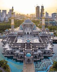 Bed and breakfast kuala lumpur. Masjid Wilayah Persekutuan The Federal Territory Mosque Kuala Lumpur