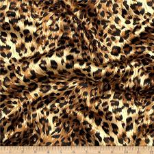 The luxurious floral stitching gives an intricate appeal, and it's perfectly complemented by the handcrafted design and meticulously tailored body. Amazon Com Ben Textiles Charmeuse Satin Big Cheetah Tan Brown Black Fabric By The Yard