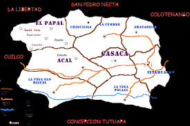 Resultado de imagen para MAPA DE SAN ILDEFONS IXTAHUACAN