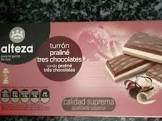 Turron Praliné Tres Chocolates