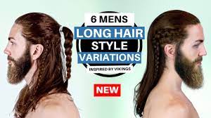 A more simple viking hairstyle. 6 Long Hairstyle Ideas For Men Inspired By Vikings Mens Long Hair Inspiration Youtube