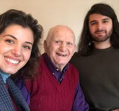 First day of the year.. spent with the best grandad and bro in the world. ❤️