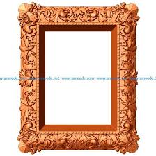 Frame File Stl For Artcam And Aspire Jdpaint Free Vector Art 3d Model Download For Cnc Download 3d Art Free Vector Art Vector Art 3d Stl
