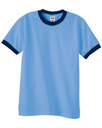 Anvil 923 Cotton Ringer T Shirt