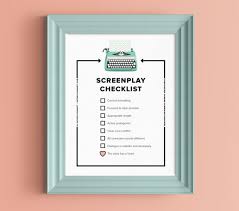 How to format dialogue in a screenplay: Screenplay Checklist How To Avoid The Reject Pile Filmsourcing Sharing Filmmaking Resources