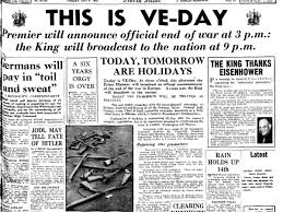 Write your own ve day newspaper report using this informative example as inspiration. This Is Ve Day How We Reported The End Of The War In Europe In 1945 Chronicle Live