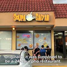 The counter where customers order, the open kitchen and seating in the form of small tables as. 21 4k Likes 774 Comments Dragon Ball Z Gt Kai Super Ultradbz On Instagram Soupa Saiyan Is A Dragon Ball Z Themed Resturant In Orlando Florida