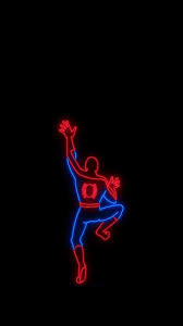 Best high quality neon wallpapers collection for your phone. Spiderman Background And Superhero Image 7264503 On Favim Com