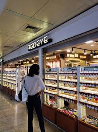 ミルクティ 韓国の駅でよく見るプチプラのお店 red eye で買った韓国用のお財布 韓国 買い物 駅 韓国