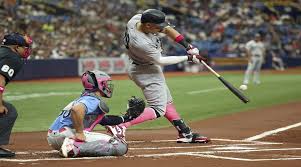 Yankees hit five home runs, pound Rays 10-6