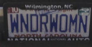 Wilmington Nc Wonderwoman Broadway Shows License Plate Broadway Show Signs