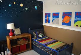 Sew Sweet Cottage The Boys Room Outer Space Room Space Themed Room Space Themed Bedroom