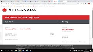 Question Air Canada Implements Bidding For J Upgrades