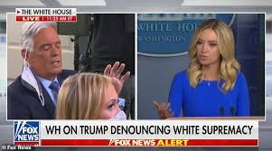 Born april 18, 1988) is an american conservative political commentator and author who served as the 33rd white house press secretary for the trump administration from april 2020 to january 2021. Kayleigh Mcenany S Day From Hell Wh Press Secretary Gets Savaged Over Trump S Dumped Ballots Claims Wrongly Declares Amy Coney Barrett A Rhodes Scholar And Argues Over White Supremacy Then Fox News Reporter