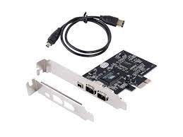 Apple called the interface firewire. Werleo Firewire Card Pcie Firewire Adapter For Windows 10 With Low Profile Bracket And Cable 3 Ports 2 X 6 Pin And 1 X 4 Pin Ieee 1394 Pci Express Controller Card For Desktop Pc Windows 7 8 10 Newegg Com