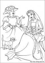 The princes barbie and ken. Barbie As The Princess And The Pauper Coloring Pages On Coloring Book Info