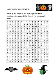 This haunted word list is filled with halloween vocabulary (and candy, always candy!). Halloween In German Teaching Resources
