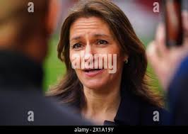 Culture, Media and Sport Secretary, Lucy Frazer leaves 10 Downing Street,  London, after a Cabinet meeting ahead of the Budget. Picture date:  Wednesday March 15, 2023 Stock Photo