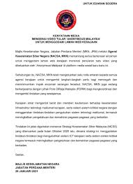 Begitu juga dengan keselamatan, jika penggodam berjaya ceroboh ia mesti mempunyai masalah dengan prosedur pembentukannya, katanya ketika dihubungi. National Security Council Views Anonymous Malaysia S Threat Seriously Govt Agencies On High Alert