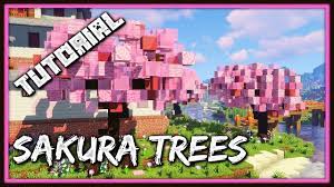 A bigger mod from series, introducing a whole new biome, new wood, leaves and tree type and the exclusive cherry fruit crafted from wood! Sakura Trees Minecraft Tutorial Youtube