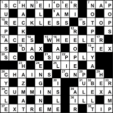 Maybe you would like to learn more about one of these? Crossword Puzzle Solution October 8 2018 Transport Topics