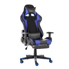 Latitude Run Lazy Floor Game Chair Racing Chair Gaming Chair Leather Cushion