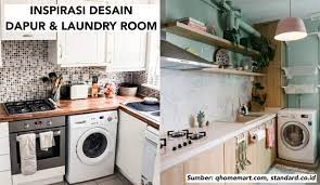 Tempat cuci piring yang bagus, murah & portable sederhana, ukuran besar dengan 1 atau 2 lubang, bahan stainless buatan royal, ikea, modena, teka, blanco. 7 Inspirasi Desain Dapur Dan Laundry Room Minimalis Hemat Tempat