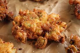 Get The Best Of Fried Green Tomatoes And Fried Okra Together In This Fried Okra Green Tomato Fritters Recipe Green Tomatoes Okra Patties Recipe Okra Recipes
