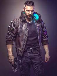 Video Game Cyberpunk 2077 Samurai Leather Jacket Cyberpunk Cyberpunk 2077 Cyberpunk Character