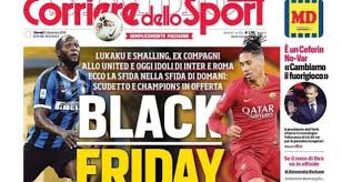 Information about holidays, vacations, resorts, real estate and property together with finance, stock market and. Italian Newspaper Condemned For Black Friday Headline With Lukaku And Smalling