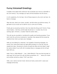 40 Voicemail Greetings Phone Message Templates Business Funny Professional