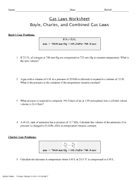 How does the molar mass of a gas affect the rate at which the gas diffuses or effuses? Gas Laws Worksheet Fill Online Printable Fillable Blank Pdffiller