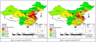 a spatial pattern of provincial co2