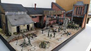 1920 diorama ww2 3d models. Historic Diorama Ww2 Ruined Church The Prayer Youtube