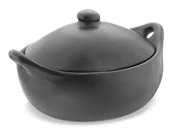 marmite ovale en ceramique noire xl ceramique poterie articles de cuisine